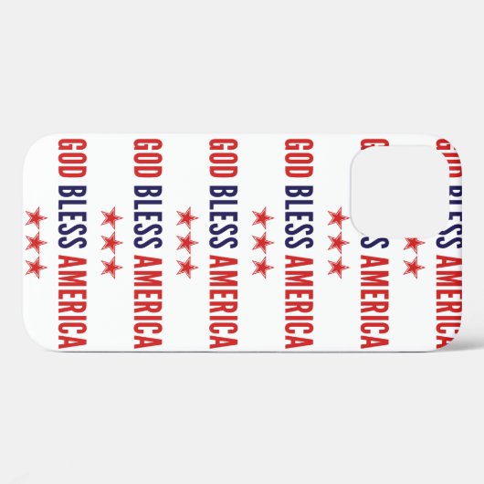 God zegenAmerika Case-Mate iPhone Case (Achterkant (horizontaal))