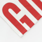 God zegenAmerika Fleece Deken (Hoek)