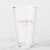 God zegenAmerika Glas (Achterkant)