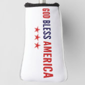 God zegenAmerika Golfheadcover (Draai 90)