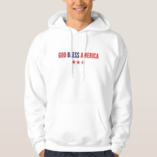 God zegenAmerika Hoodie (Voorkant)