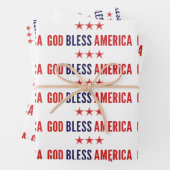 God zegenAmerika Inpakpapier Vel (In situ)