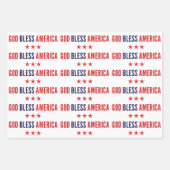 God zegenAmerika Inpakpapier Vel (Voorkant)