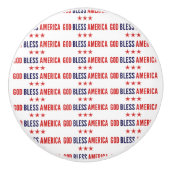 God zegenAmerika Keramische Knop (Voorkant)