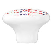 God zegenAmerika Keramische Knop (Zijkant)