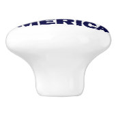 God zegenAmerika Keramische Knop (Zijkant)