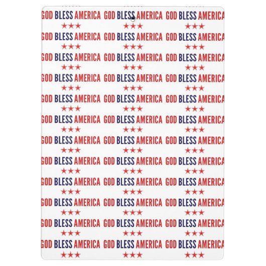 God zegenAmerika Klembord (Achterkant)