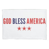 God zegenAmerika Kussensloop (Voorkant-Links)