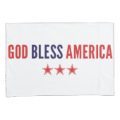 God zegenAmerika Kussensloop (Voorkant-Rechts)