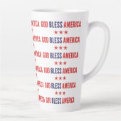 God zegenAmerika Latte Mok (Rechts)