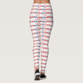 God zegenAmerika Leggings (Achterkant)