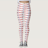 God zegenAmerika Leggings (Voorkant)
