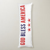 God zegenAmerika Lichaamskussen (Achterkant (Verticaal))