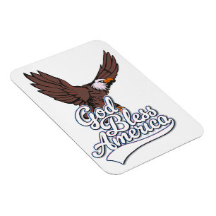 God zegenAmerika Magneet