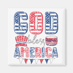 God zegenAmerika Magneet