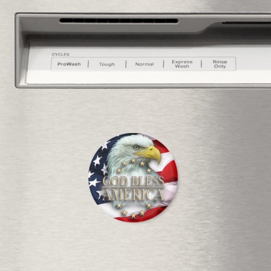 God zegenAmerika Magneet (Insitu (Vaatwasser))