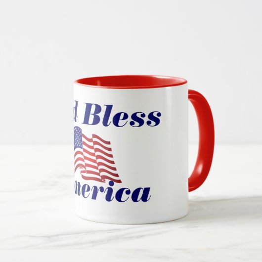 God zegenAmerika Mok (Voorkant rechts)