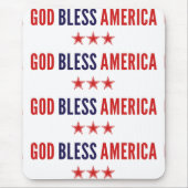 God zegenAmerika Muismat (Voorkant)