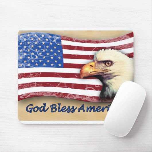 God zegenAmerika Muismat (Met muis)