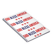 God zegenAmerika Notitieboek (Rechterzijde)