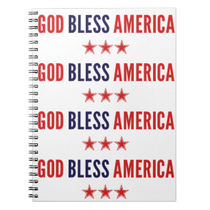 God zegenAmerika Notitieboek