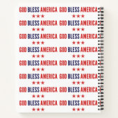 God zegenAmerika Notitieboek (Achterkant)