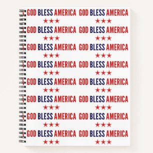God zegenAmerika Notitieboek