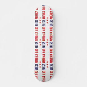 God zegenAmerika Persoonlijk Skateboard