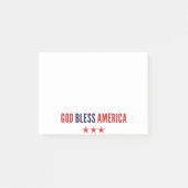 God zegenAmerika Post-it® Notes (Voorkant)