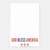 God zegenAmerika Post-it® Notes (Voorkant)