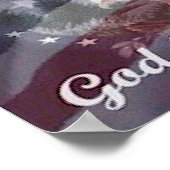 God zegenAmerika Poster (Hoek)