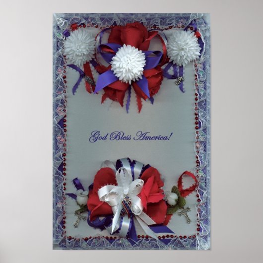 God zegenAmerika Poster (Voorkant)
