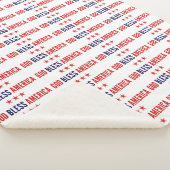 God zegenAmerika Sherpa Deken (3/4)