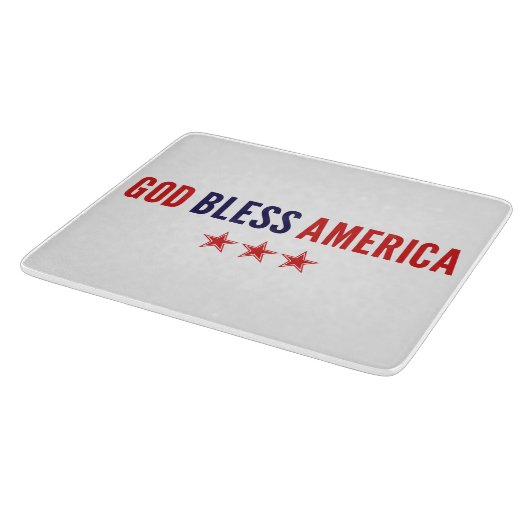 God zegenAmerika Snijplank (Hoek)