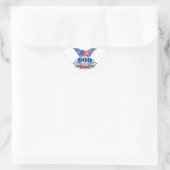 God zegenAmerika Ster Sticker (Tas)