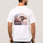 God zegenAmerika T-shirt (Achterkant)