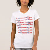 God zegenAmerika T-shirt (Voorkant)