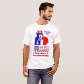 God zegenAmerika T-shirt (Voorkant volledig)