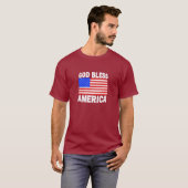 God zegenAmerika T-shirt (Voorkant volledig)