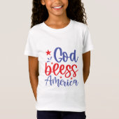 God zegenAmerika T-shirt (Voorkant)