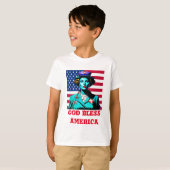 God zegenAmerika T-shirt (Voorkant volledig)