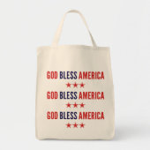 God zegenAmerika Tote Bag (Voorkant)