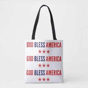 God zegenAmerika Tote Bag