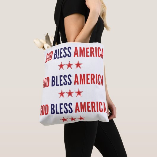 God zegenAmerika Tote Bag (Dichtbij)