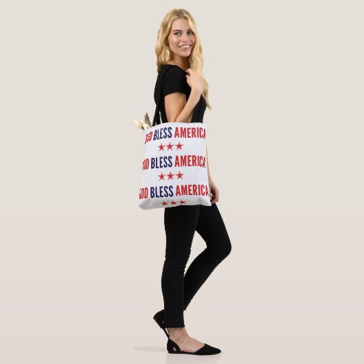 God zegenAmerika Tote Bag (Op model)