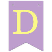 God zegene 6 letters Blauwe Groene Baptisme Commun Vlaggetjes (Derde vlag)