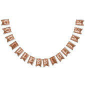 God zegene 6 letters Koperdoop Eerste Communie Vlaggetjes (Alle)