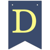 God zegene 6 letters Paarse marinegemeenschap Vlaggetjes (Derde vlag)