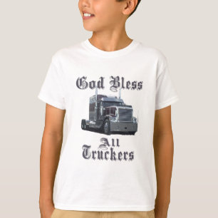 God zegene alle truckers t-shirt