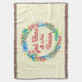 God zegene allen in dit Parlement gooien banket Deken (Voorkant Verticaal)